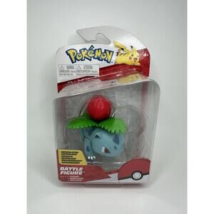 Pokemon Ivysaur Battle Ready Articulated Action Figure 2.5” 2022 Jazwares #97887